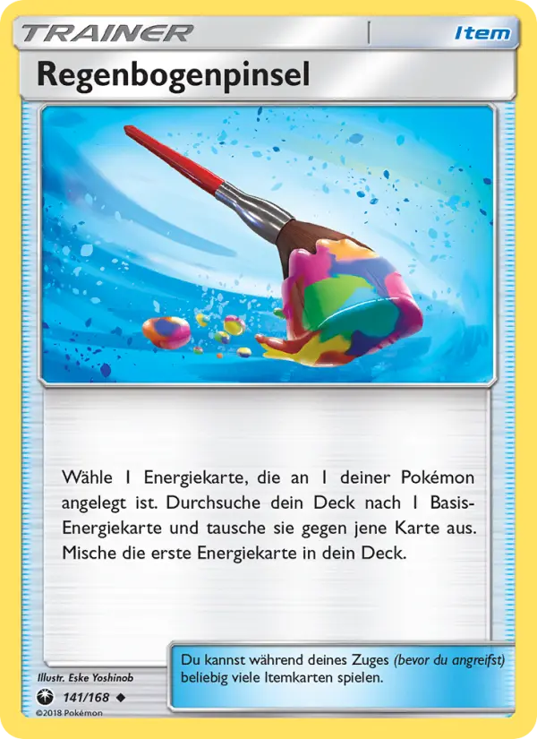 Regenbogenpinsel card image