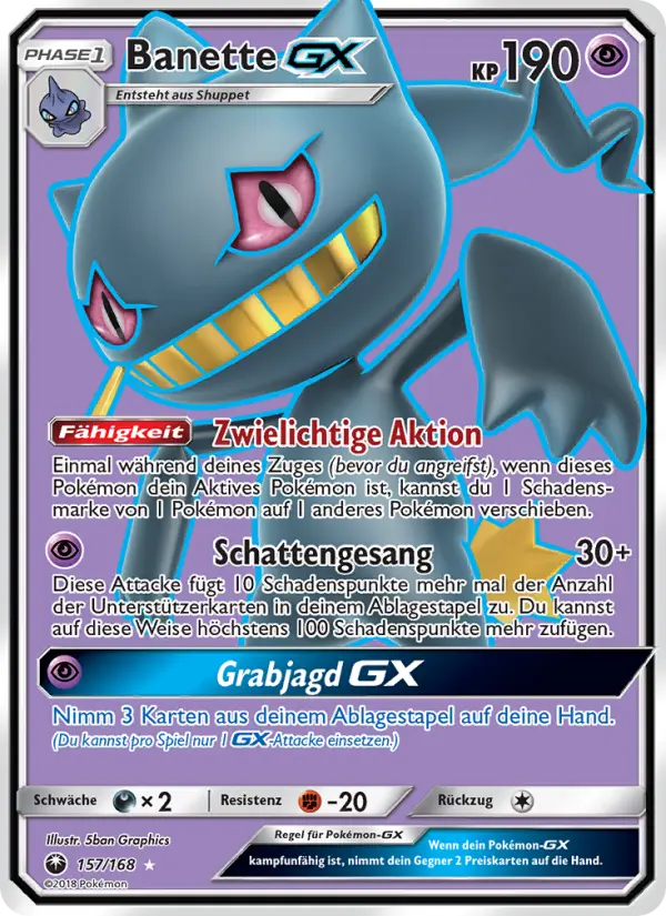Banette GX card image