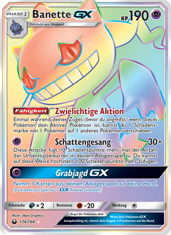 Banette GX card image