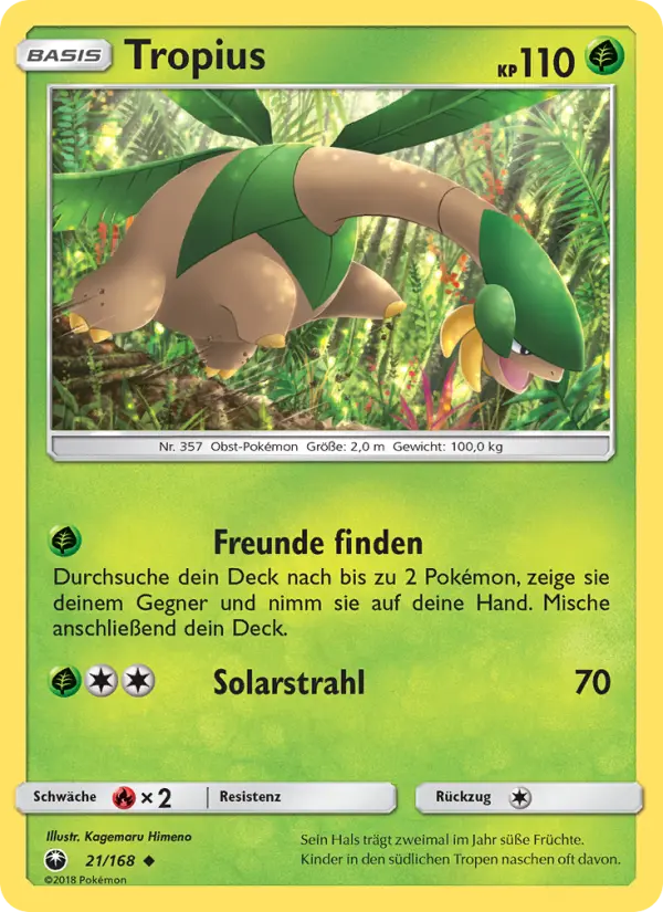Tropius card image