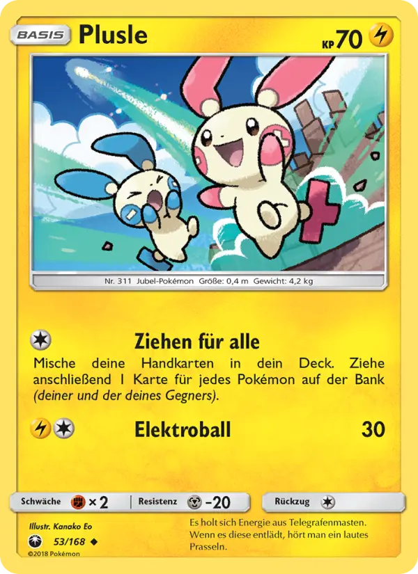Plusle card image