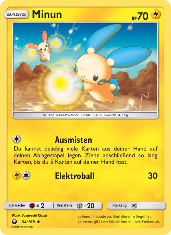 Minun card image