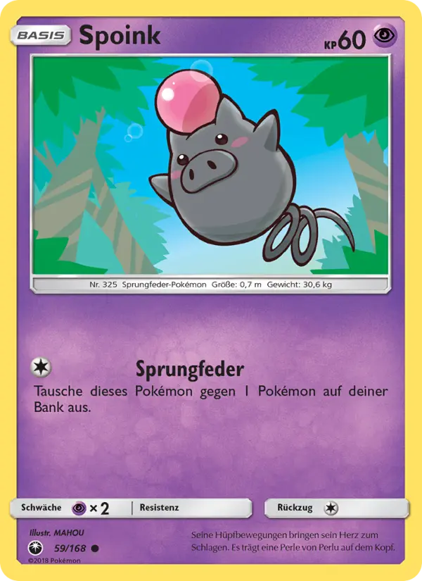 Spoink card image