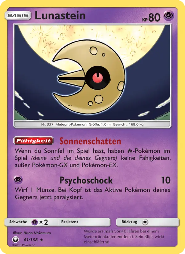 Lunastein card image
