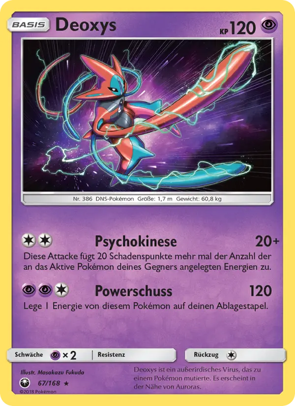 Deoxys card image