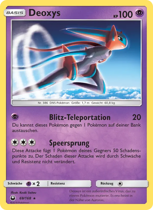 Deoxys card image