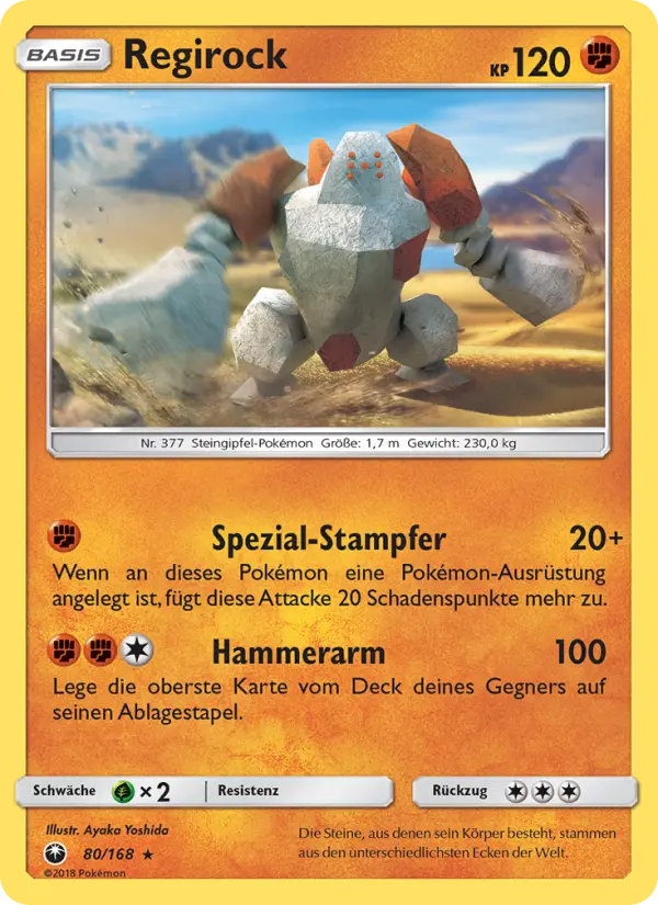 Regirock card image
