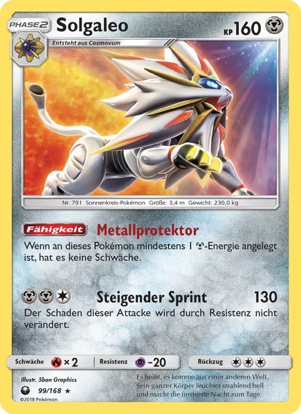 Solgaleo card image