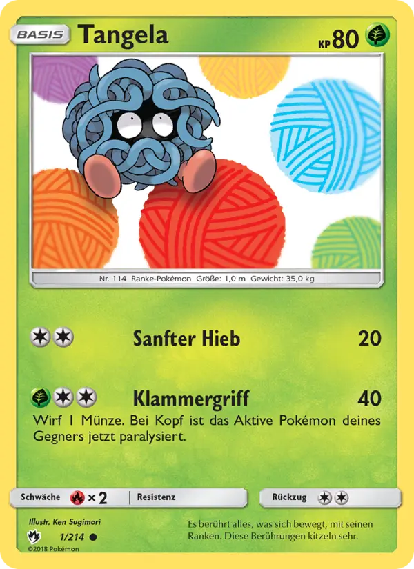 Tangela card image