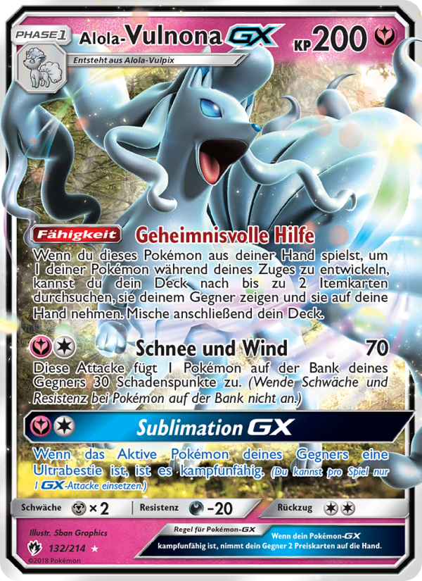 Alola Vulnona GX
