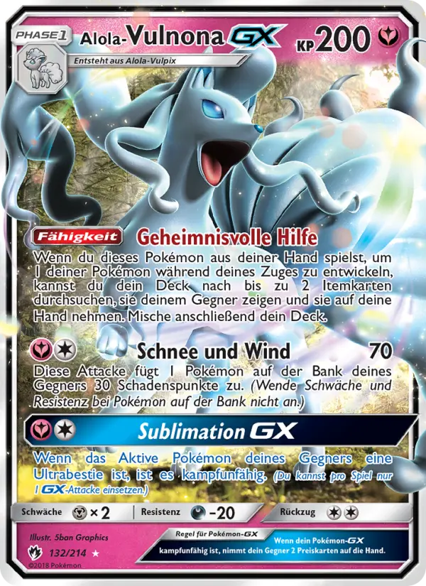 Alola Vulnona GX card image