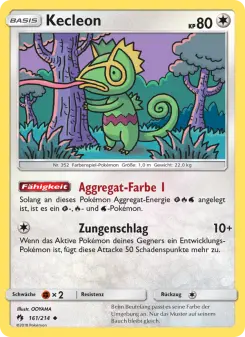 Kecleon – Echo des Donners Nr. 161