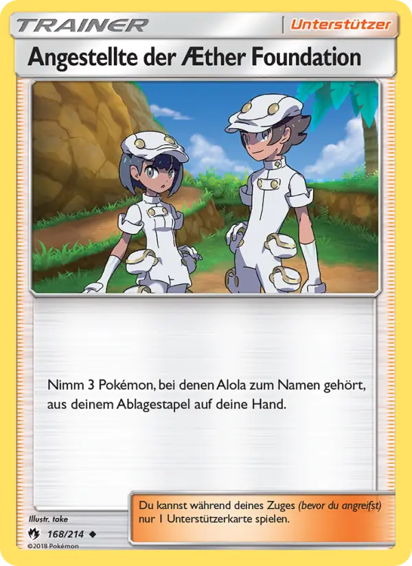 Angestellte der Æther Foundation card image