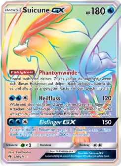 Suicune GX – Echo des Donners Nr. 220