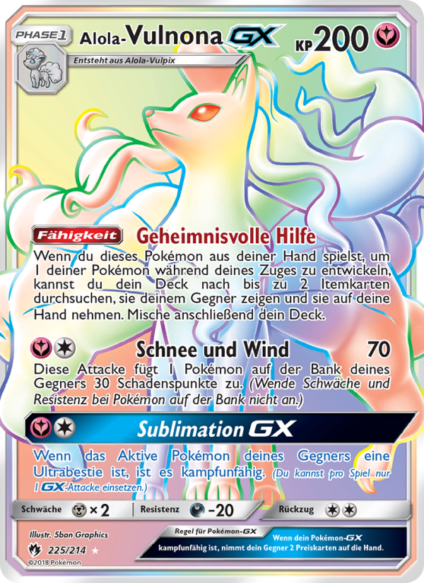 Alola Vulnona GX
