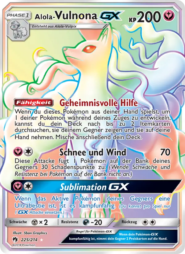Alola Vulnona GX card image
