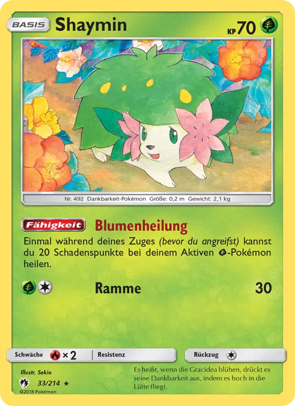 Shaymin card image