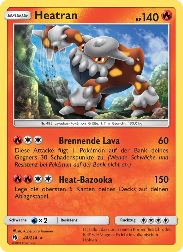 Heatran card image