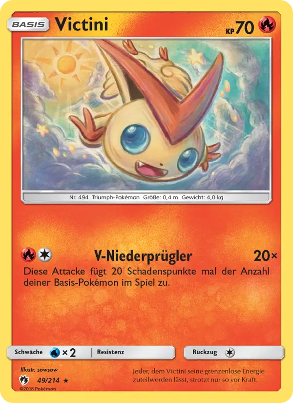 Victini card image