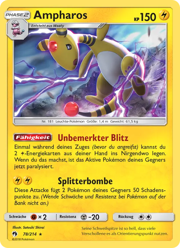 Ampharos card image
