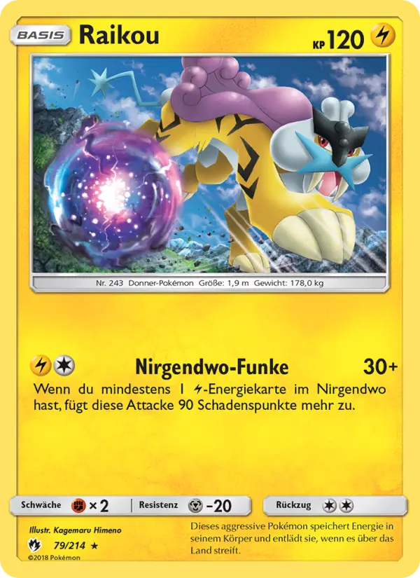 Raikou card image
