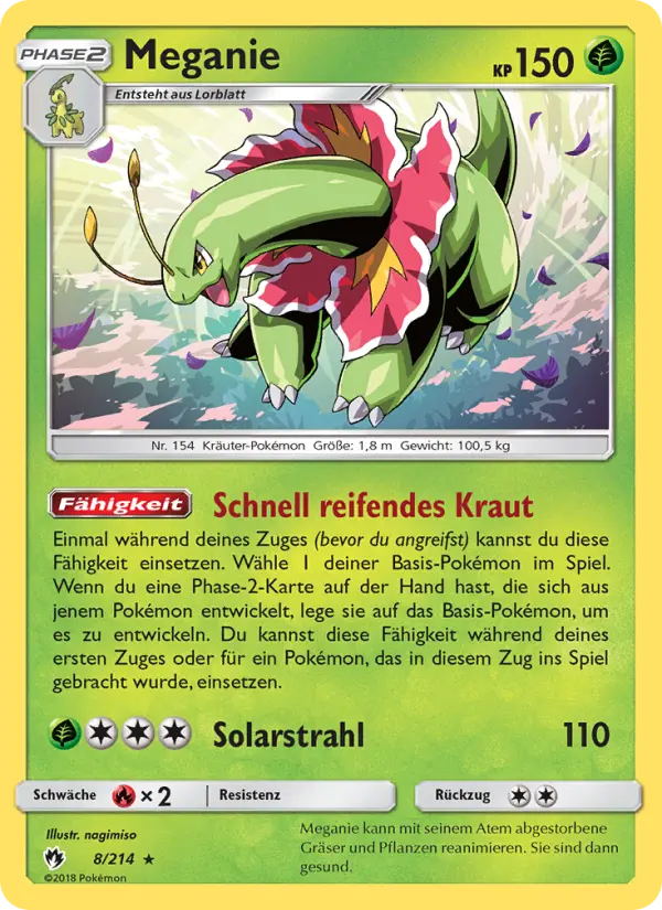 Meganie card image