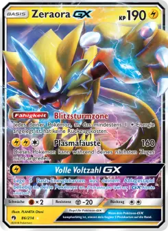 Zeraora GX – Echo des Donners Nr. 86