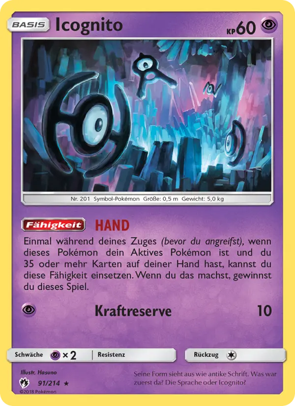 Icognito card image