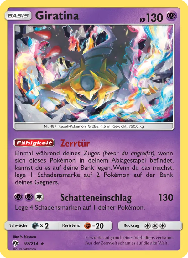 Giratina card image