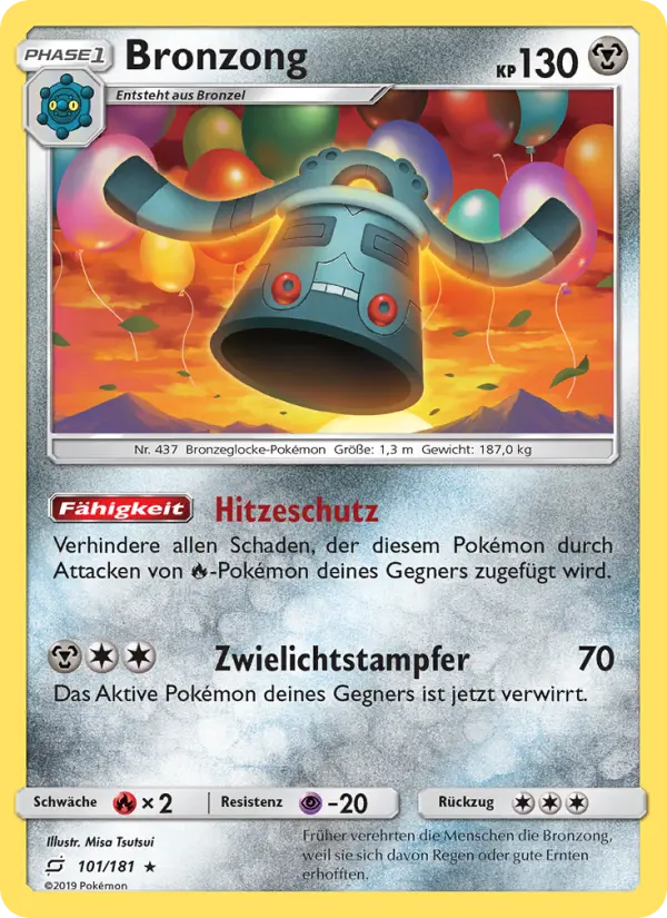 Bronzong card image