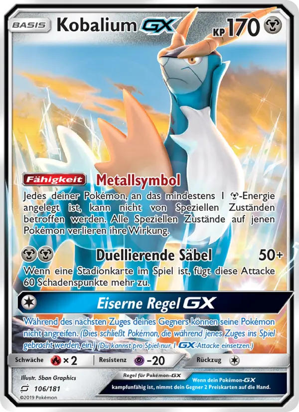 Kobalium GX card image