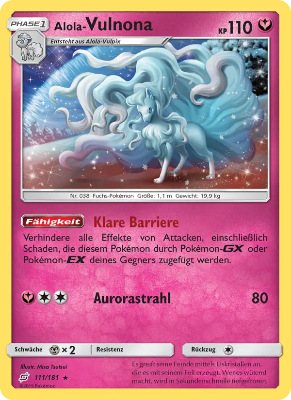 Alola Vulnona card image