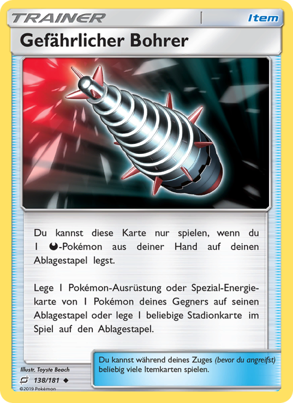 Gefährlicher Bohrer