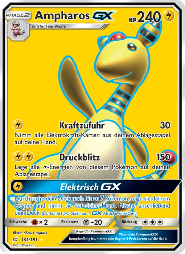 Ampharos GX card image