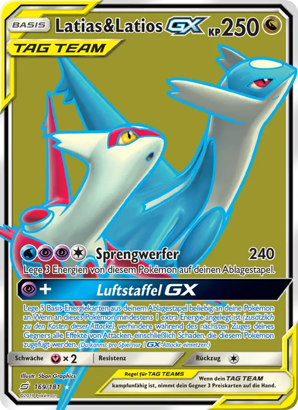 Latias & Latios GX card image