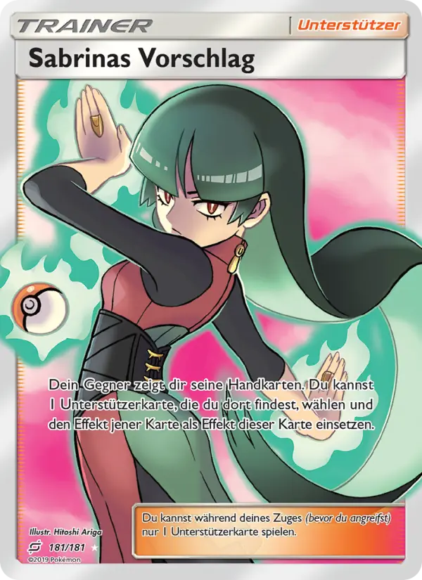 Sabrinas Vorschlag card image