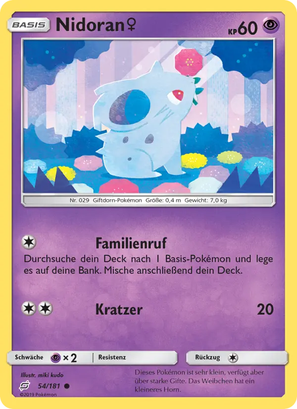 Nidoran♀ card image