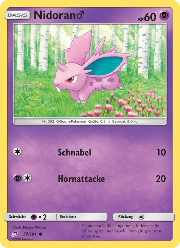 Nidoran♂ card image
