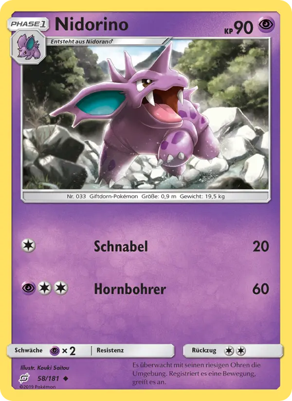 Nidorino card image