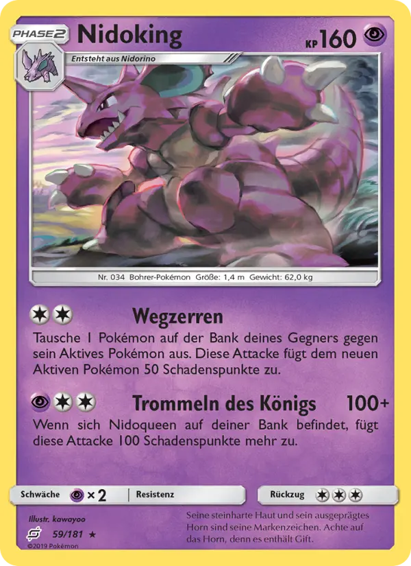 Nidoking card image