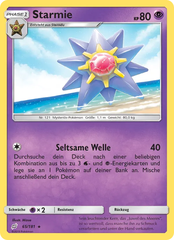 Starmie card image