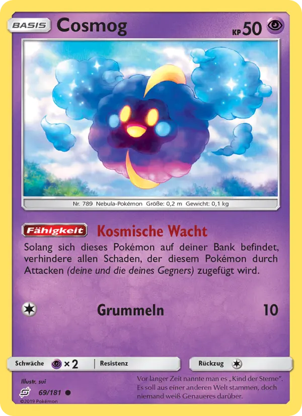 Cosmog card image