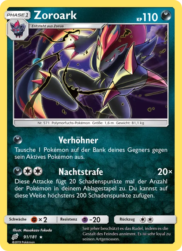 Zoroark card image