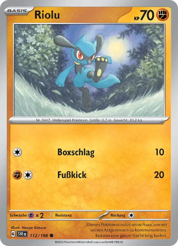 Riolu card image