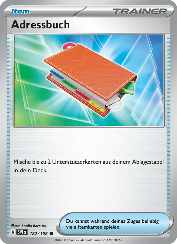 Adressbuch card image