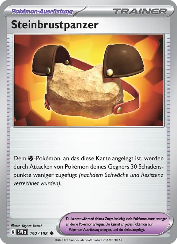 Steinbrustpanzer card image