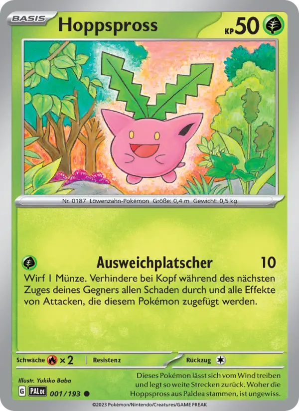 Hoppspross card image