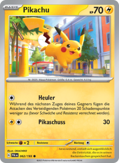 Pikachu from Entwicklungen in Paldea