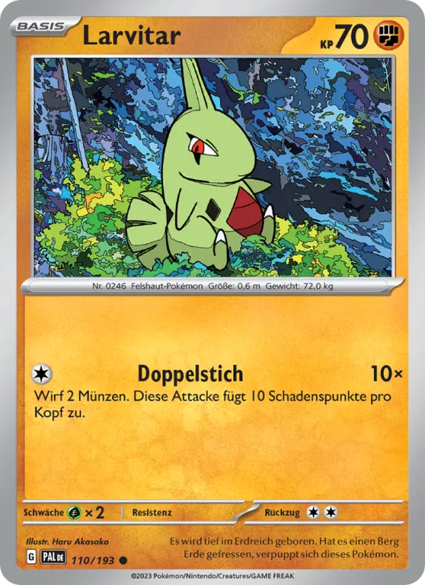 Larvitar card image