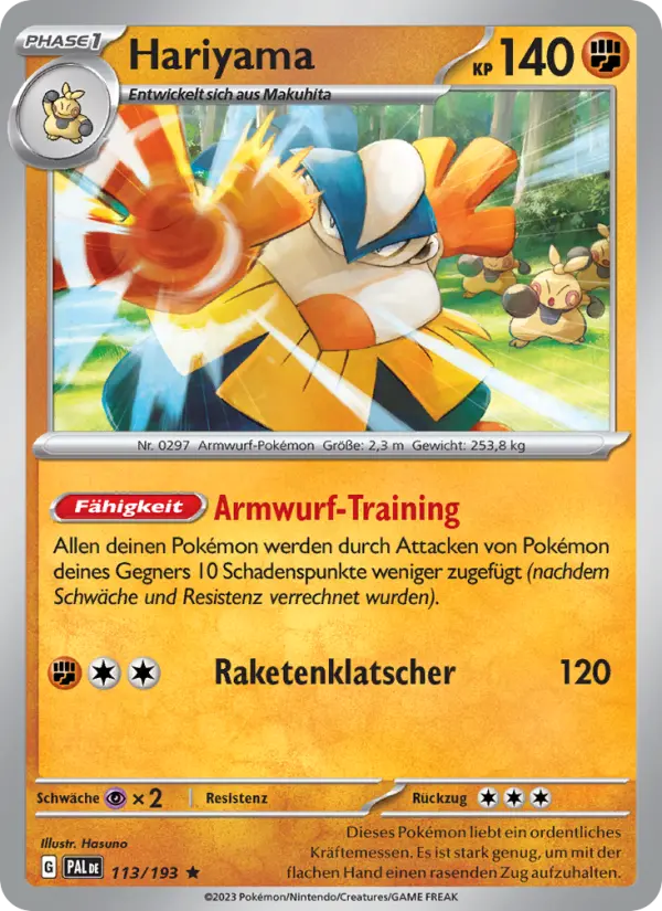 Hariyama card image